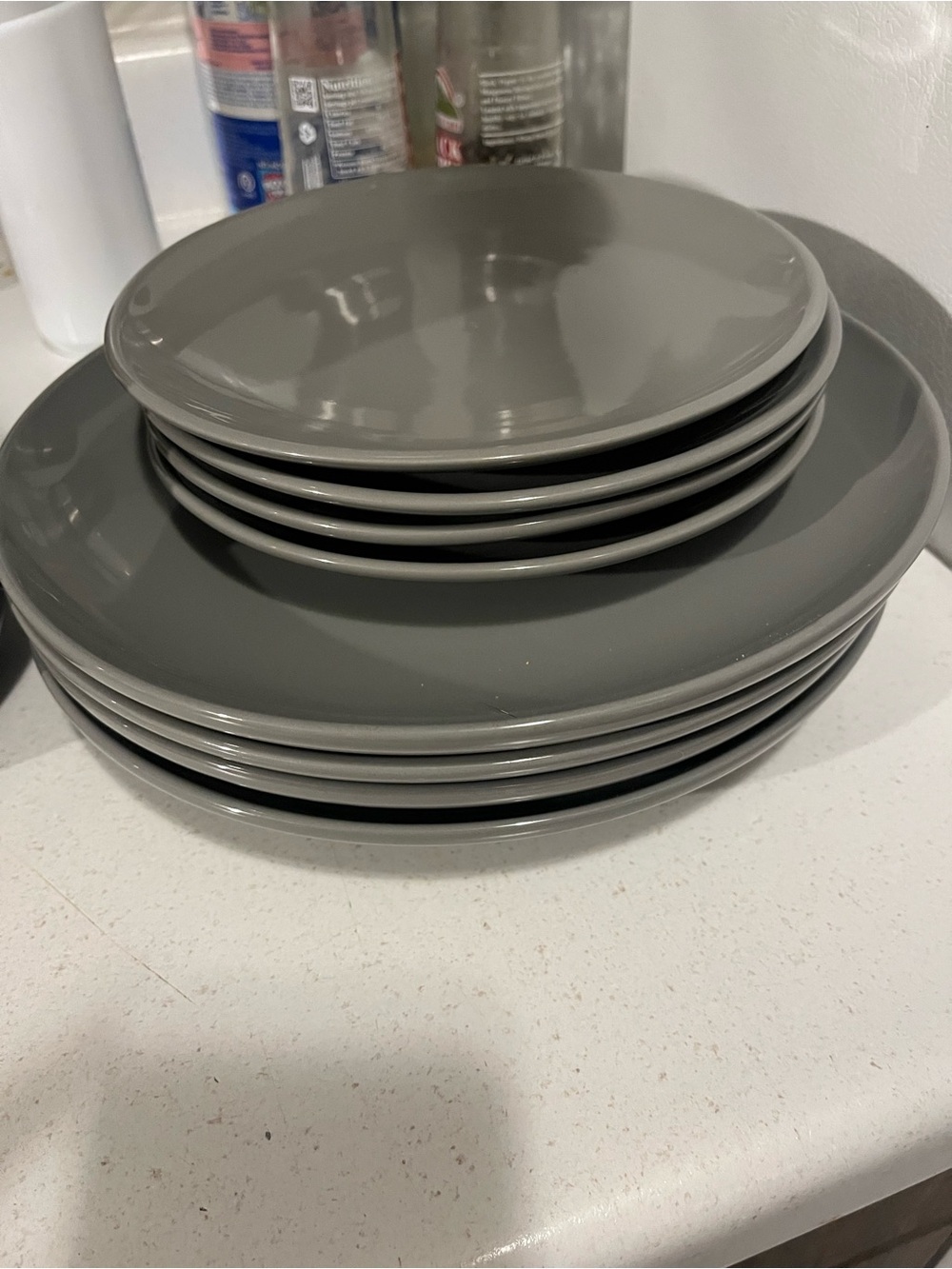 Project 62 Gray Stoneware Dinner Plate Set